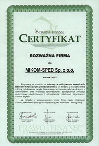 © MIKOM-SPED Transport Spedycja